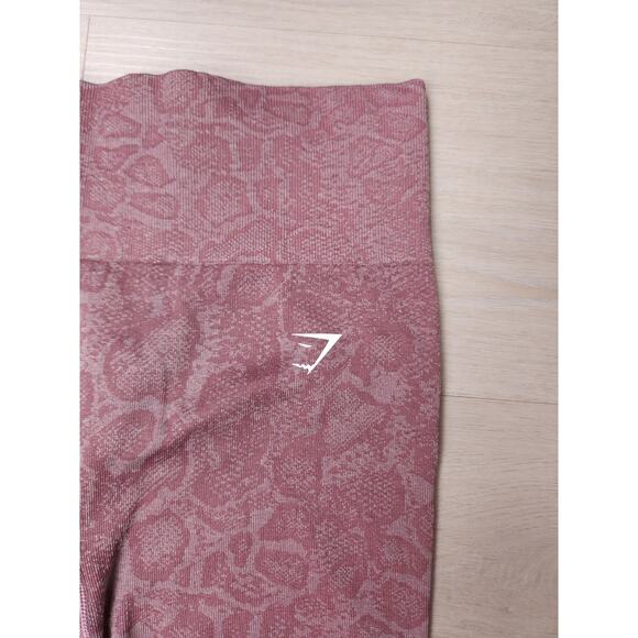 Gymshark Size M Adapt Animal Seamless Leggings And Top Set Great Condition - Picture 12 of 12